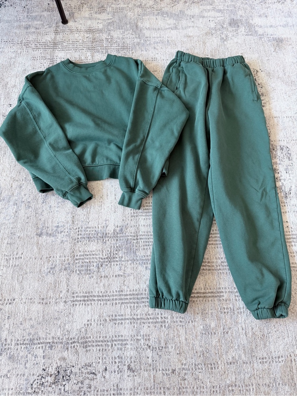 Gap XXS Green Sweatsuit Set Joggers